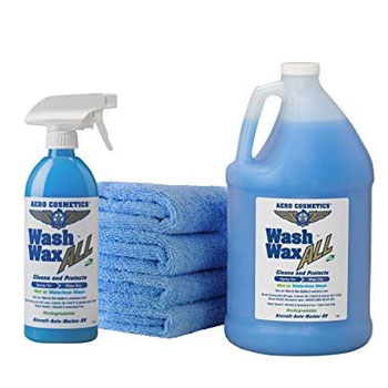 Waterless Wash Wax Kit by Aero Cosmetics